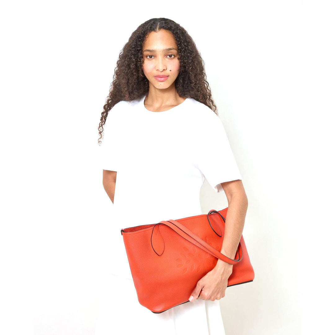 Tree Tote Heavy Grain | Mulberry | Club21 - packshot