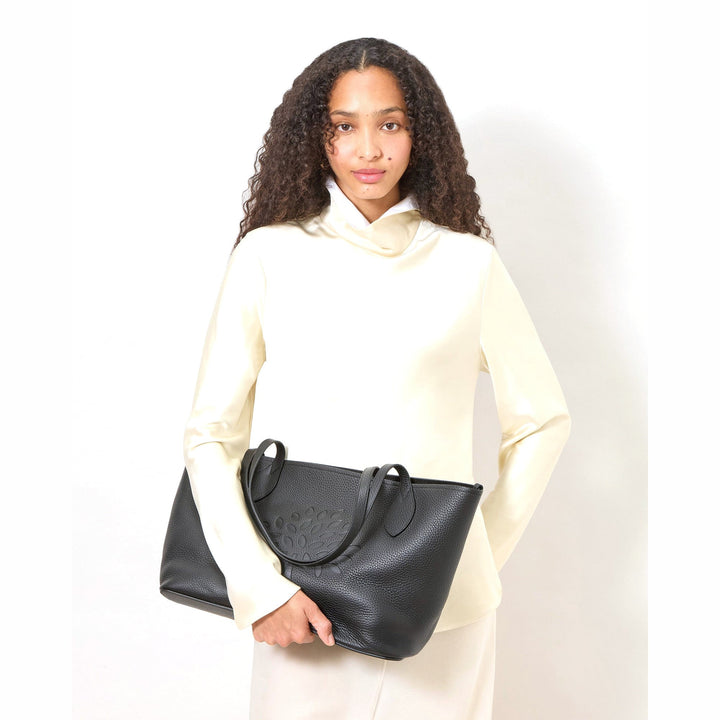Tree Tote Heavy Grain | Mulberry | Club21 - packshot