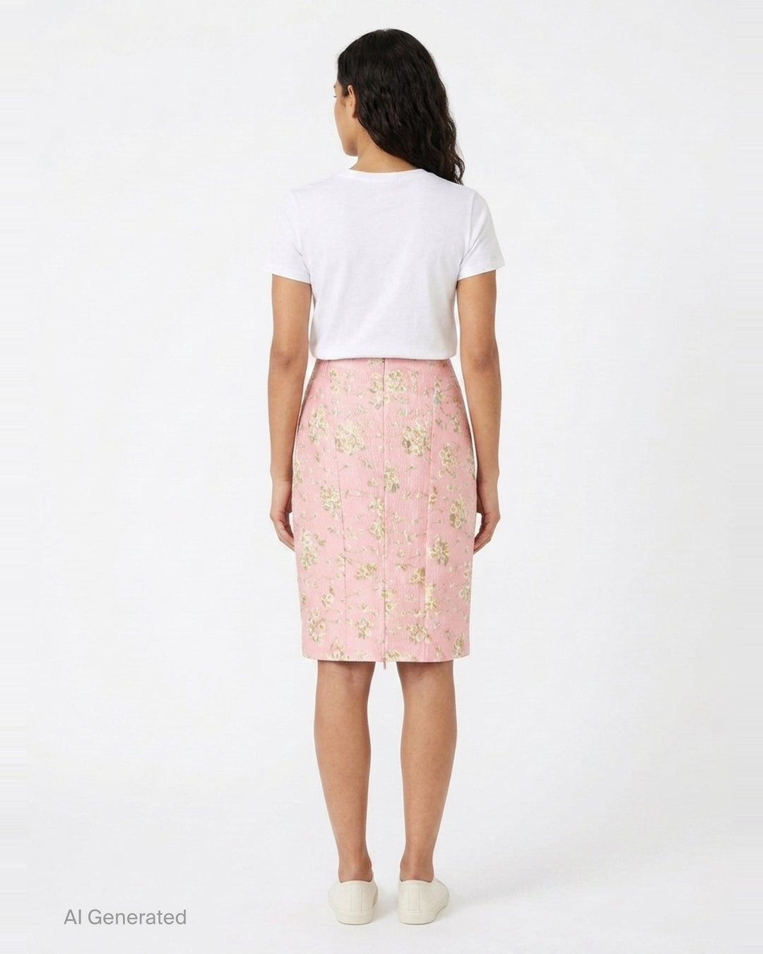 Floral Brocade Pencil Skirt | N°21 | Club21 - back