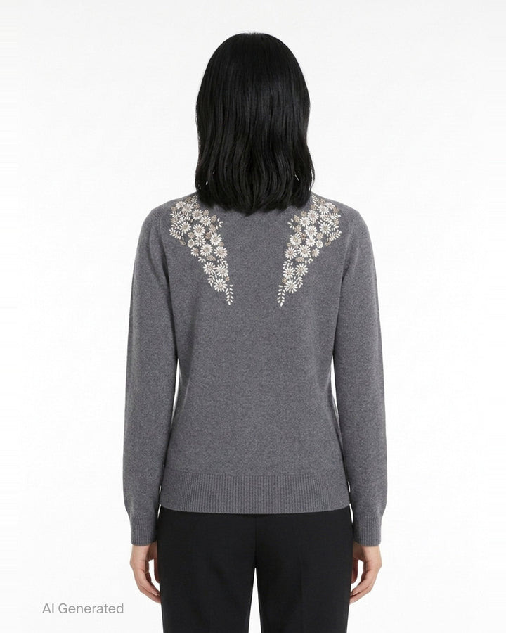 Floral Embroidered Cardigan | N°21 | Club21 - back