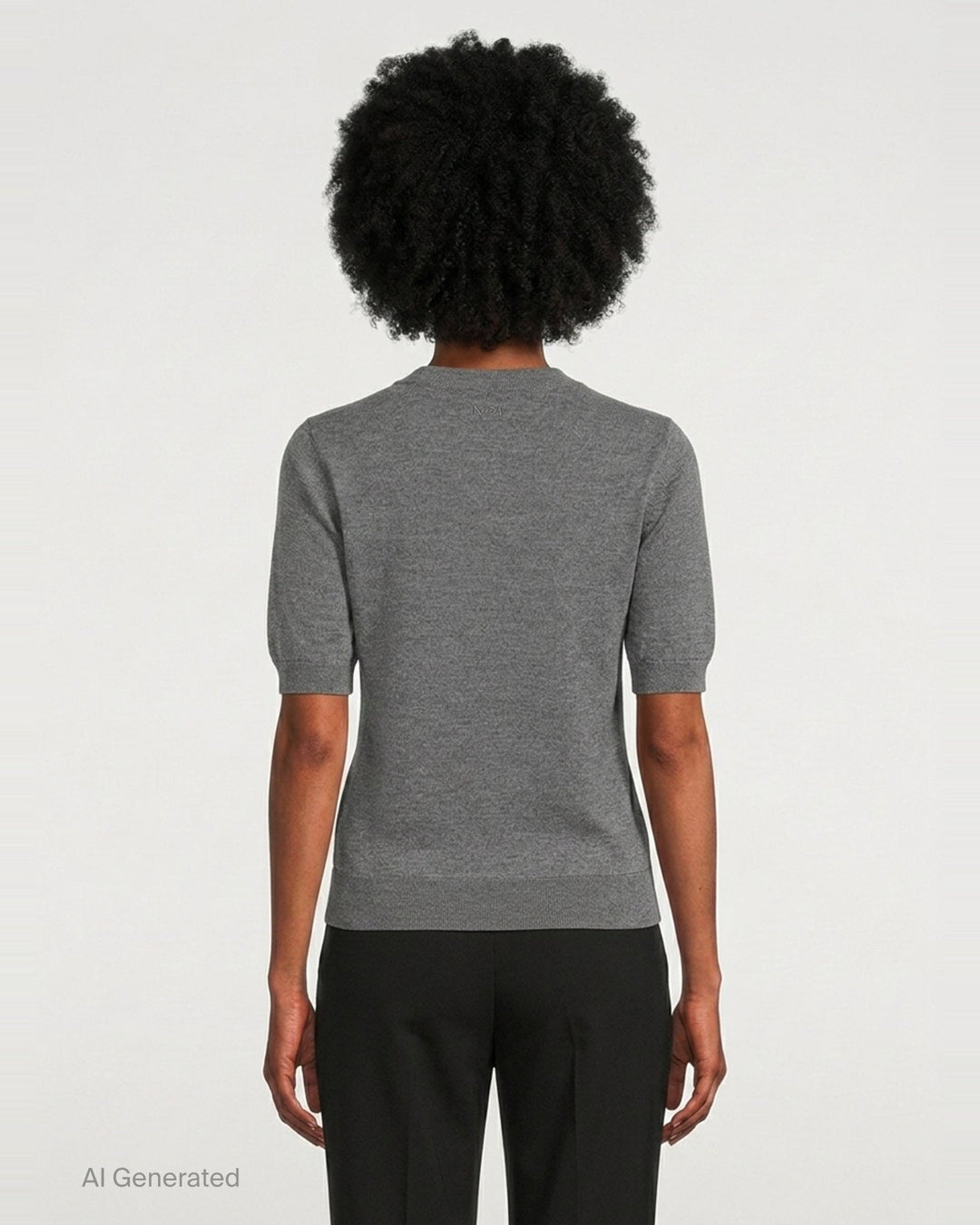 Lace Detail Crew Neck Knit | N°21 | Club21 - back