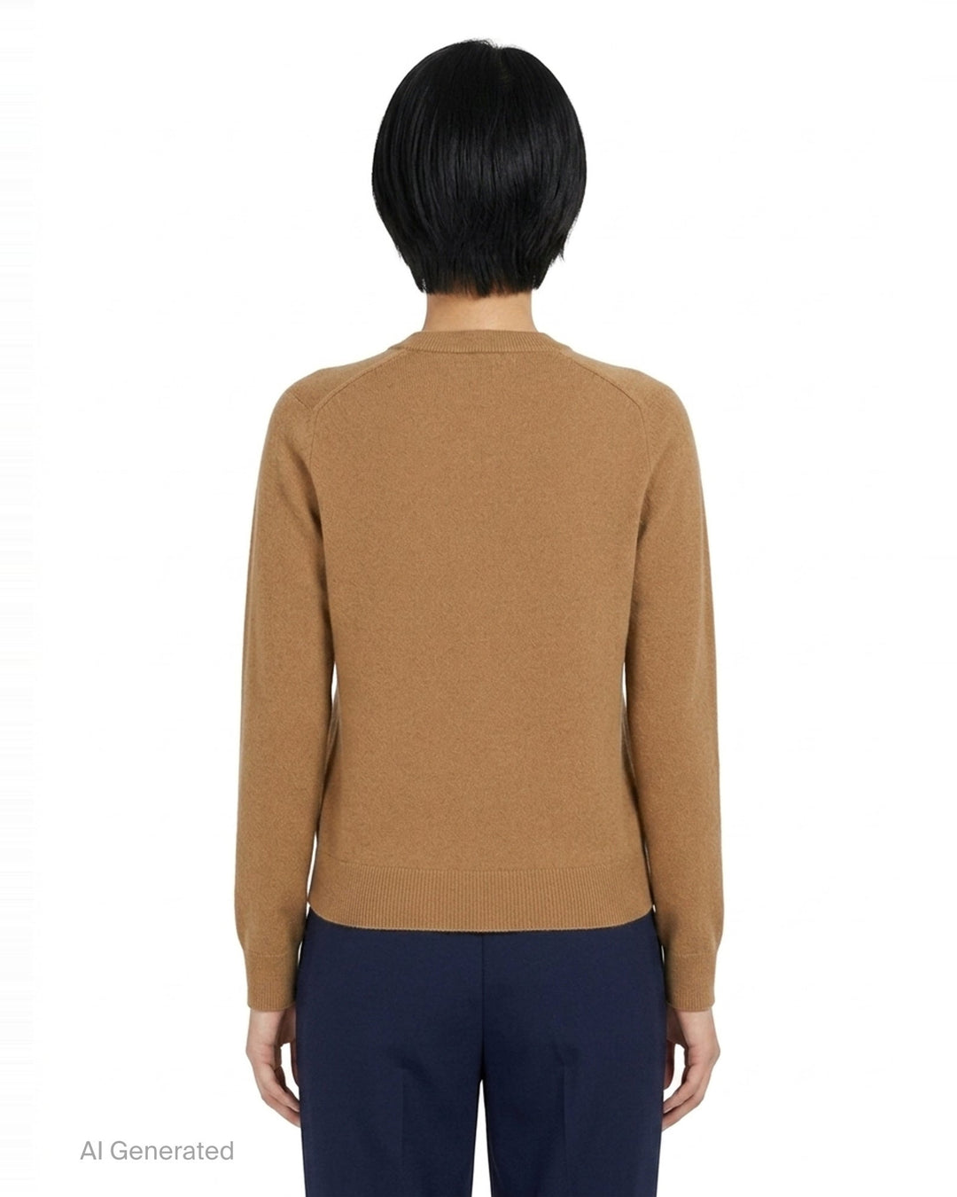 Pearl Brooch Cashmere Cardigan | N°21 | Club21 - back