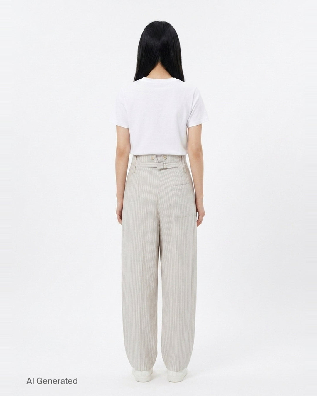 Striped Wide-Leg Pants | N°21 | Club21 - back