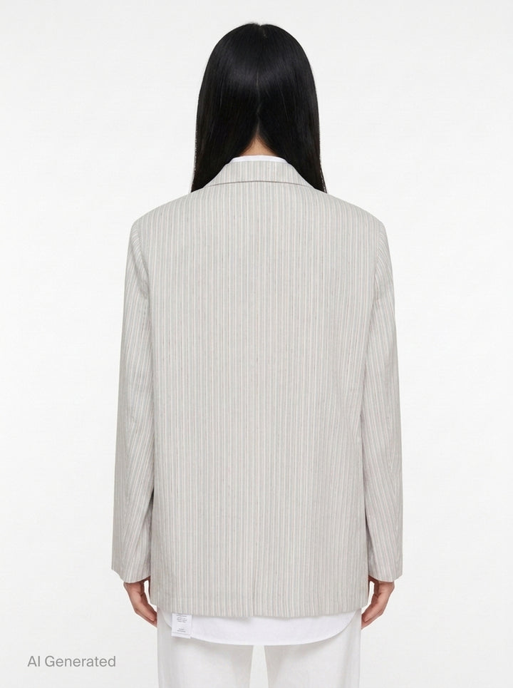 Striped Wrap Blazer | N°21 | Club21 - back