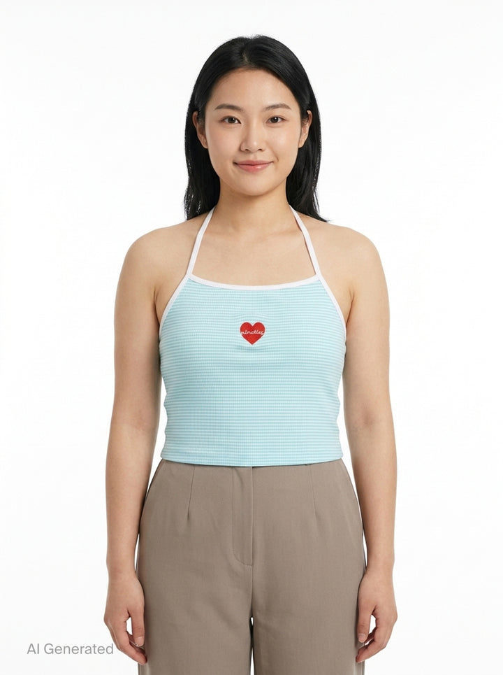 Alina Halter Crop Top | Nineties | Club21 - front