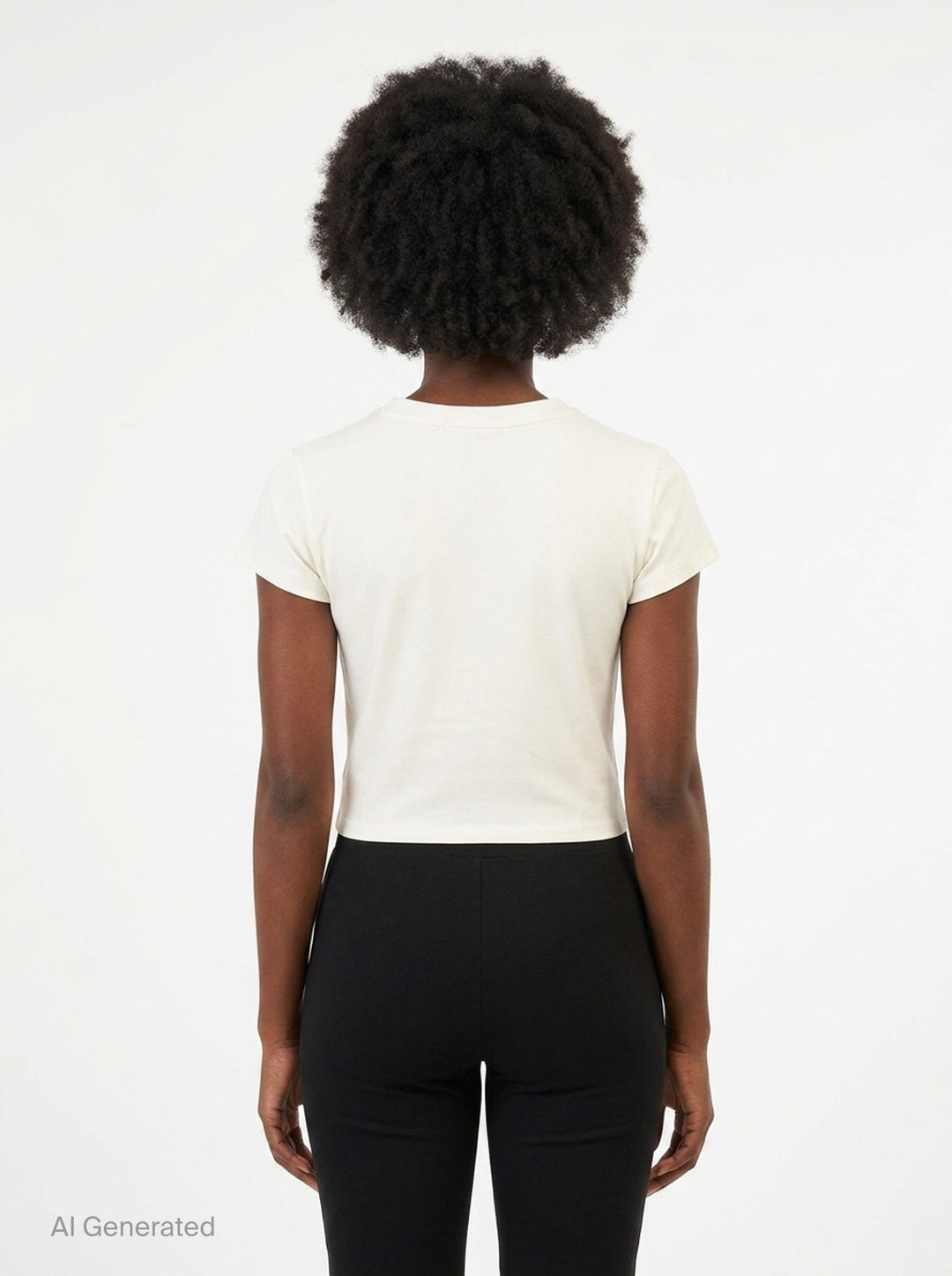 Dainty Heart Graphic Baby Tee | Nineties | Club21 - back