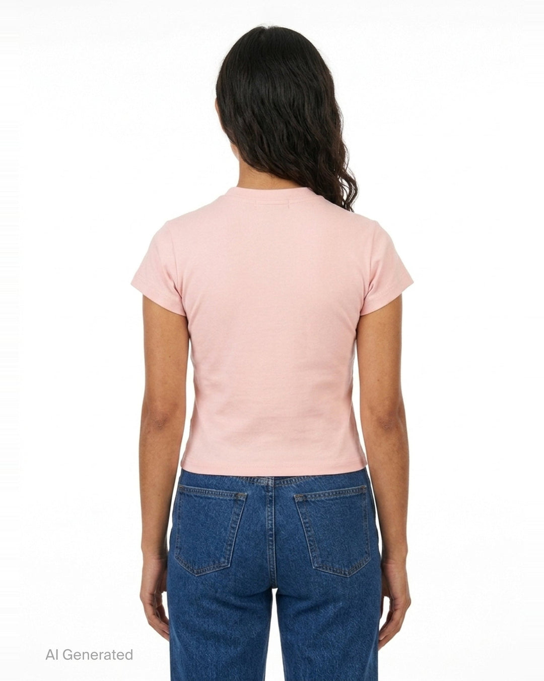 Dutty Pink Baby Tee | Nineties | Club21 - back