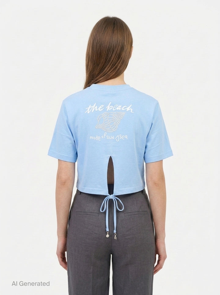 The Beach Nature Tee | Nineties | Club21 - back