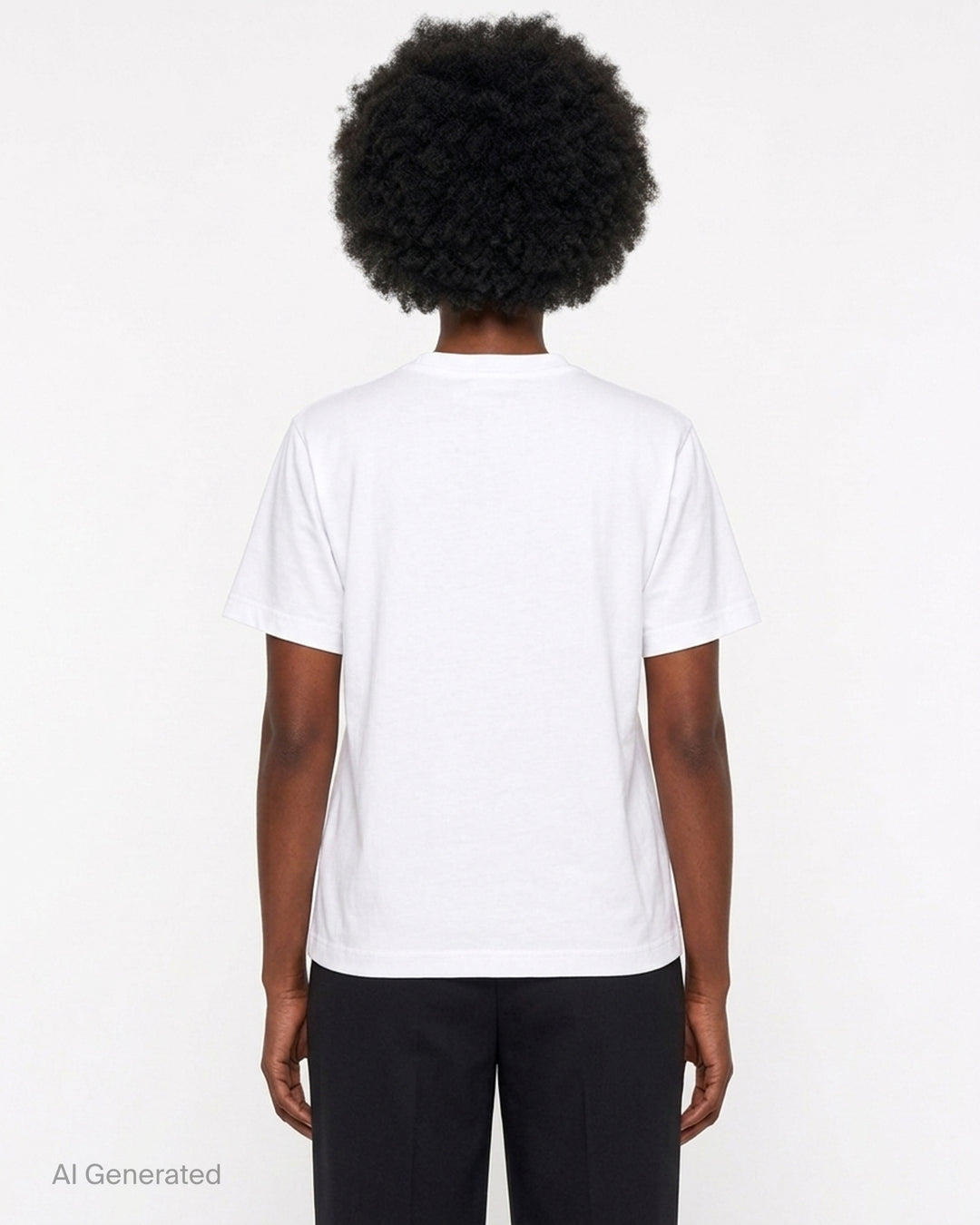 Noir Kei Ninomiya black cotton ponte tee with three dimensional bow appliqués and star-cut panels cascading diagonally down the front - back