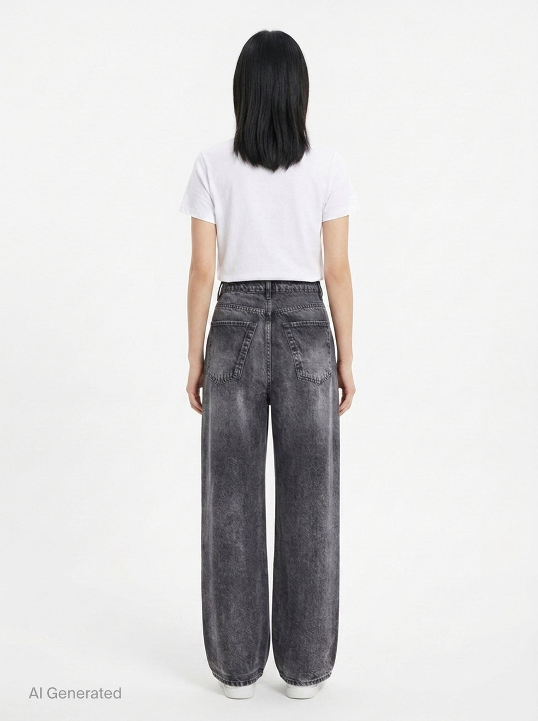 Pierre-Louis Mascia Aloe printed trousers with an artistic East Asian-inspired landscape print featuring birds, florals, and botanical motifs on warm sand and terracotta tones, with a teal elasticated drawstring waistband - back