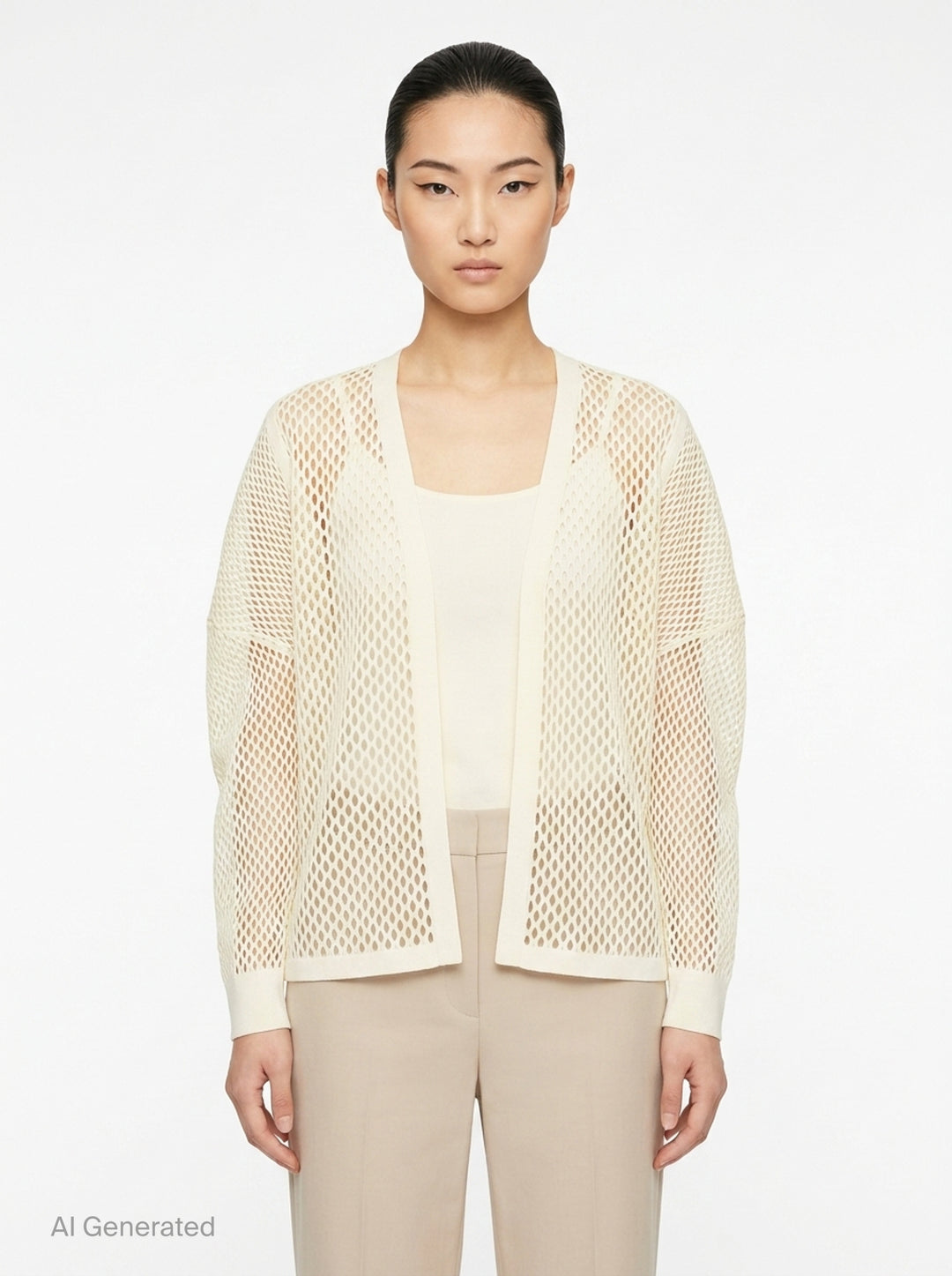 A-POC Basket Cardigan | Pleats Please Issey Miyake | Club21 - front