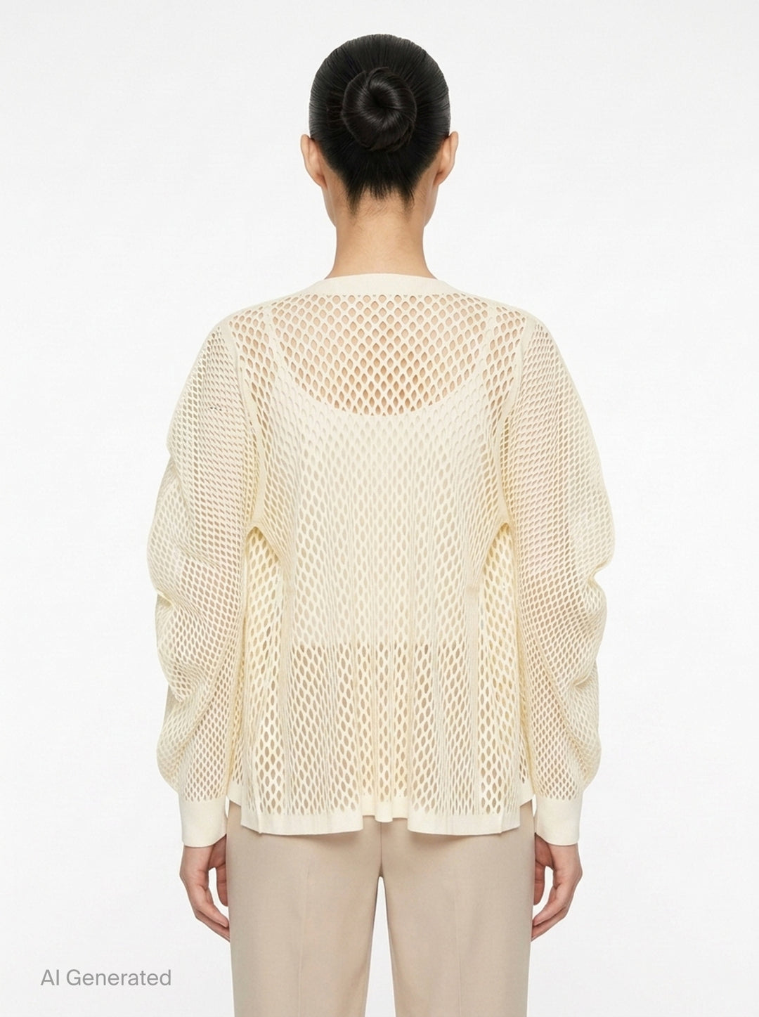 A-POC Basket Cardigan | Pleats Please Issey Miyake | Club21 - back