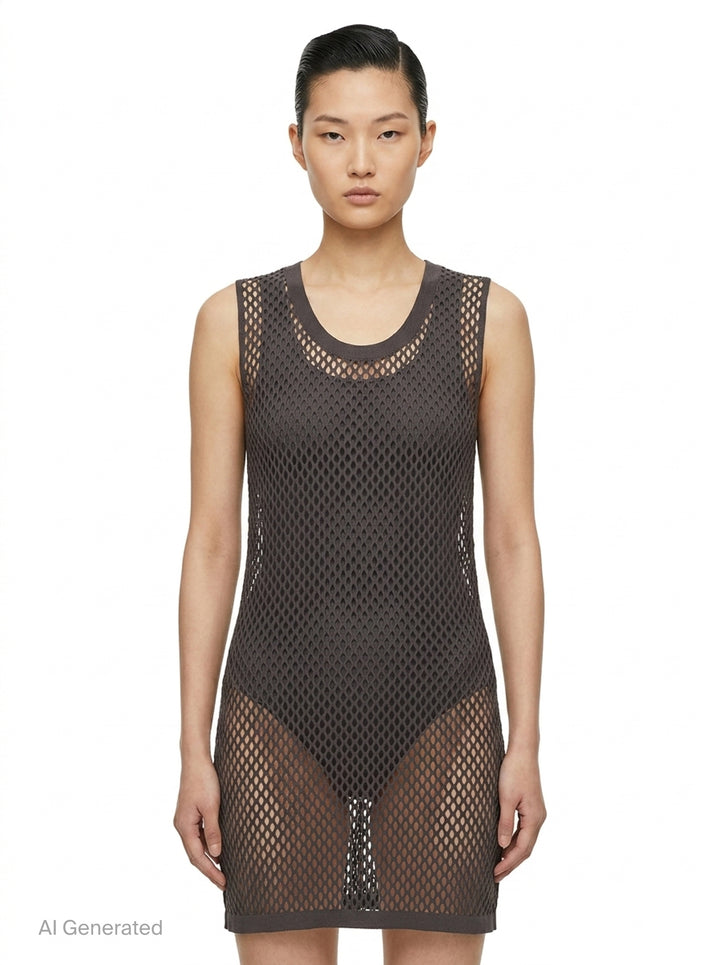 A-POC Basket Tunic | Pleats Please Issey Miyake | Club21 - front