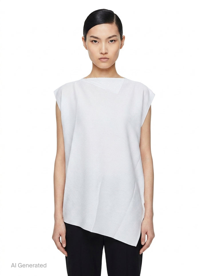 A-POC Sea Glass Tunic | Pleats Please Issey Miyake | Club21 - front