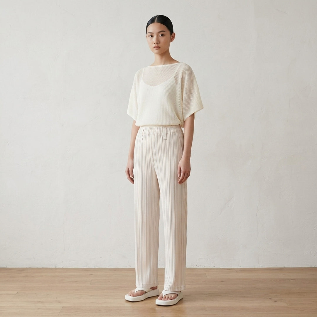 August Short Sleeve Shirt | Pleats Please Issey Miyake | Club21 - lifestyle
