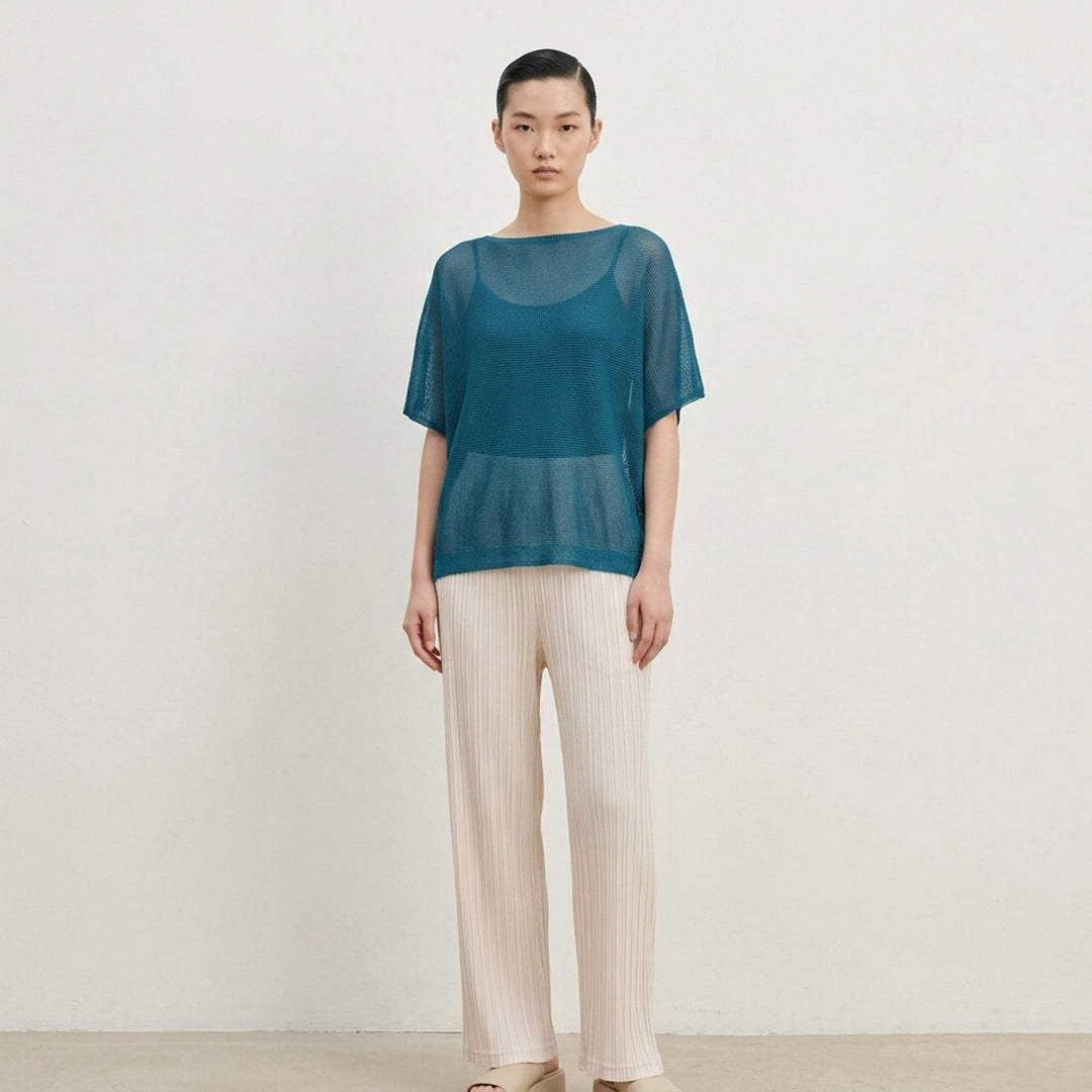 August Short Sleeve Shirt | Pleats Please Issey Miyake | Club21 - lifestyle