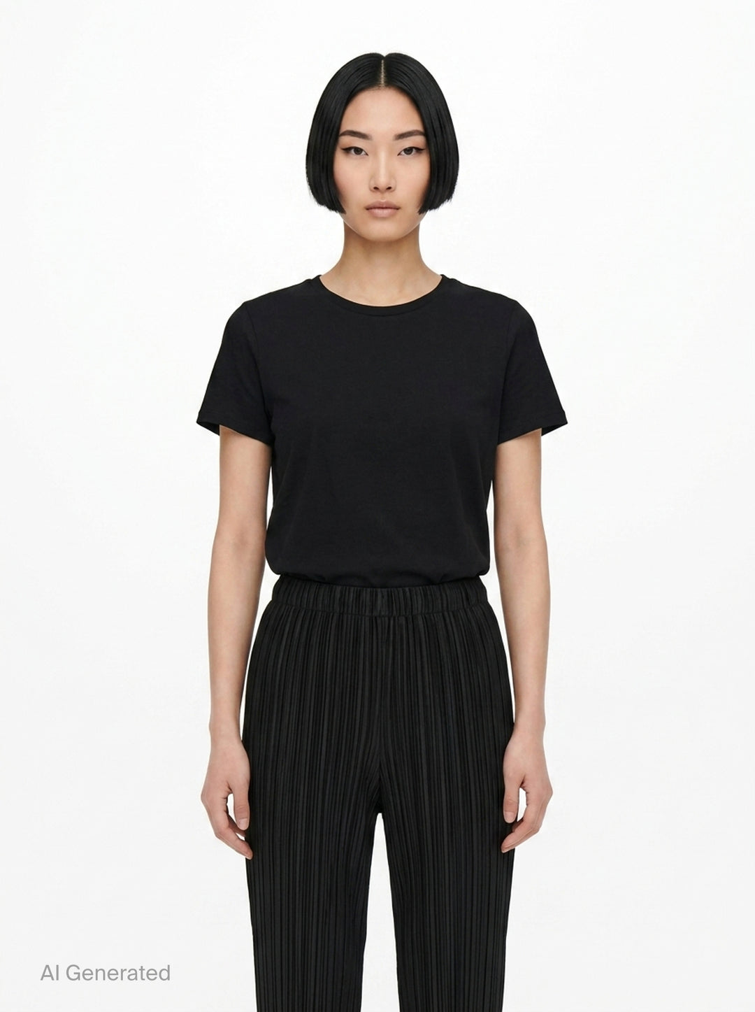 Basics Long Pleated Pants | Pleats Please Issey Miyake | Club21 - front
