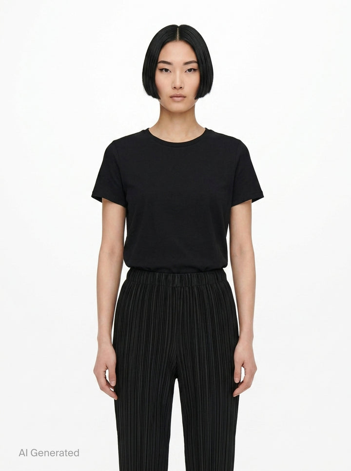 Basics Long Pleated Pants | Pleats Please Issey Miyake | Club21 - front
