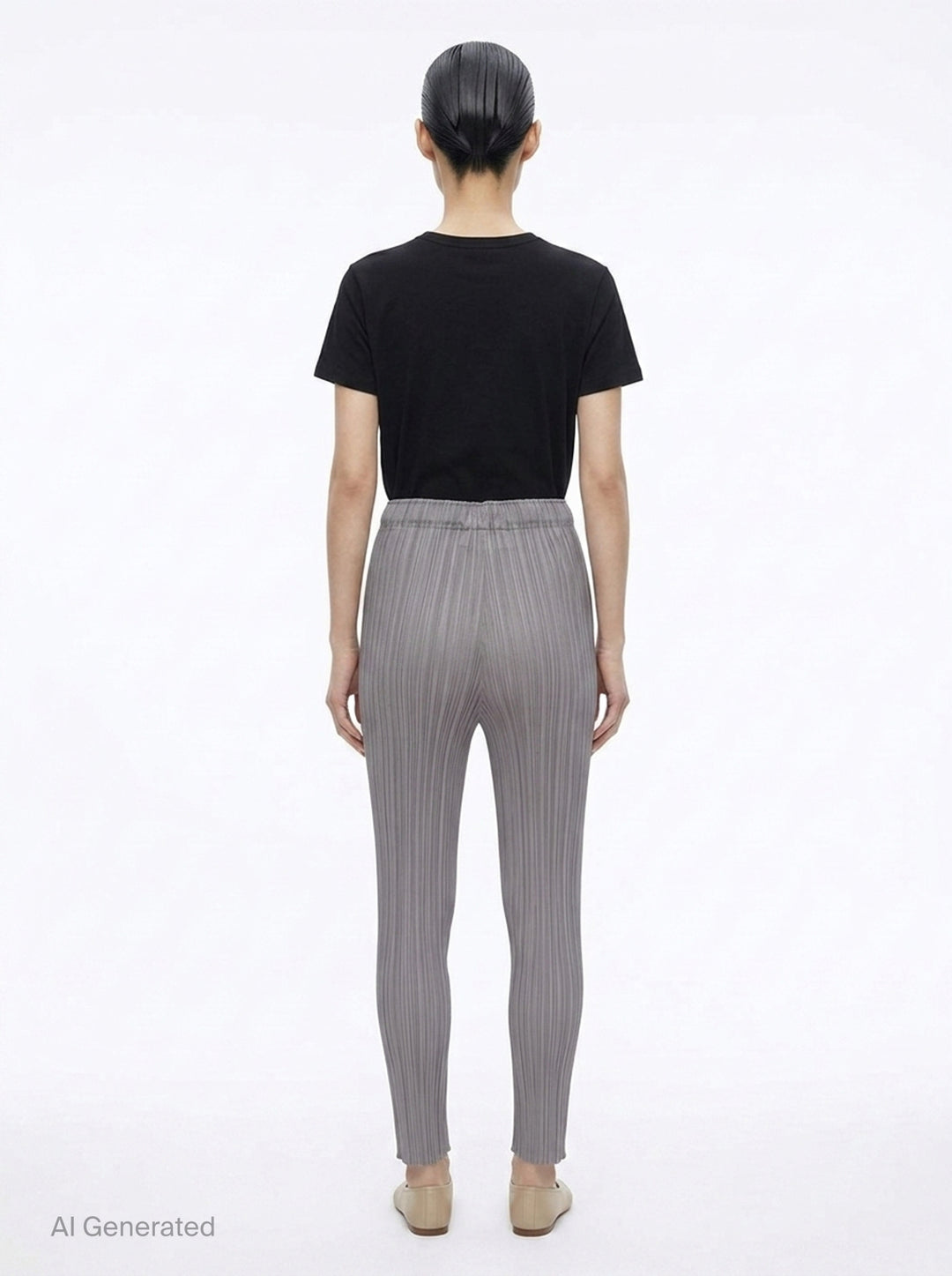 Basics Long Pleated Pants | Pleats Please Issey Miyake | Club21 - back