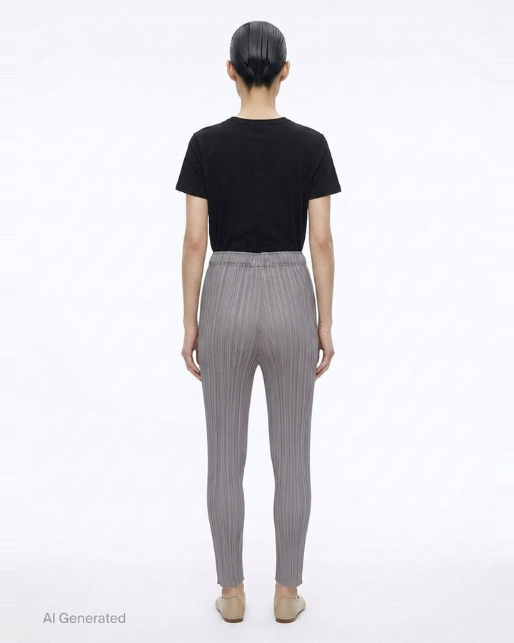 Basics Long Pleated Pants | Pleats Please Issey Miyake | Club21 - back