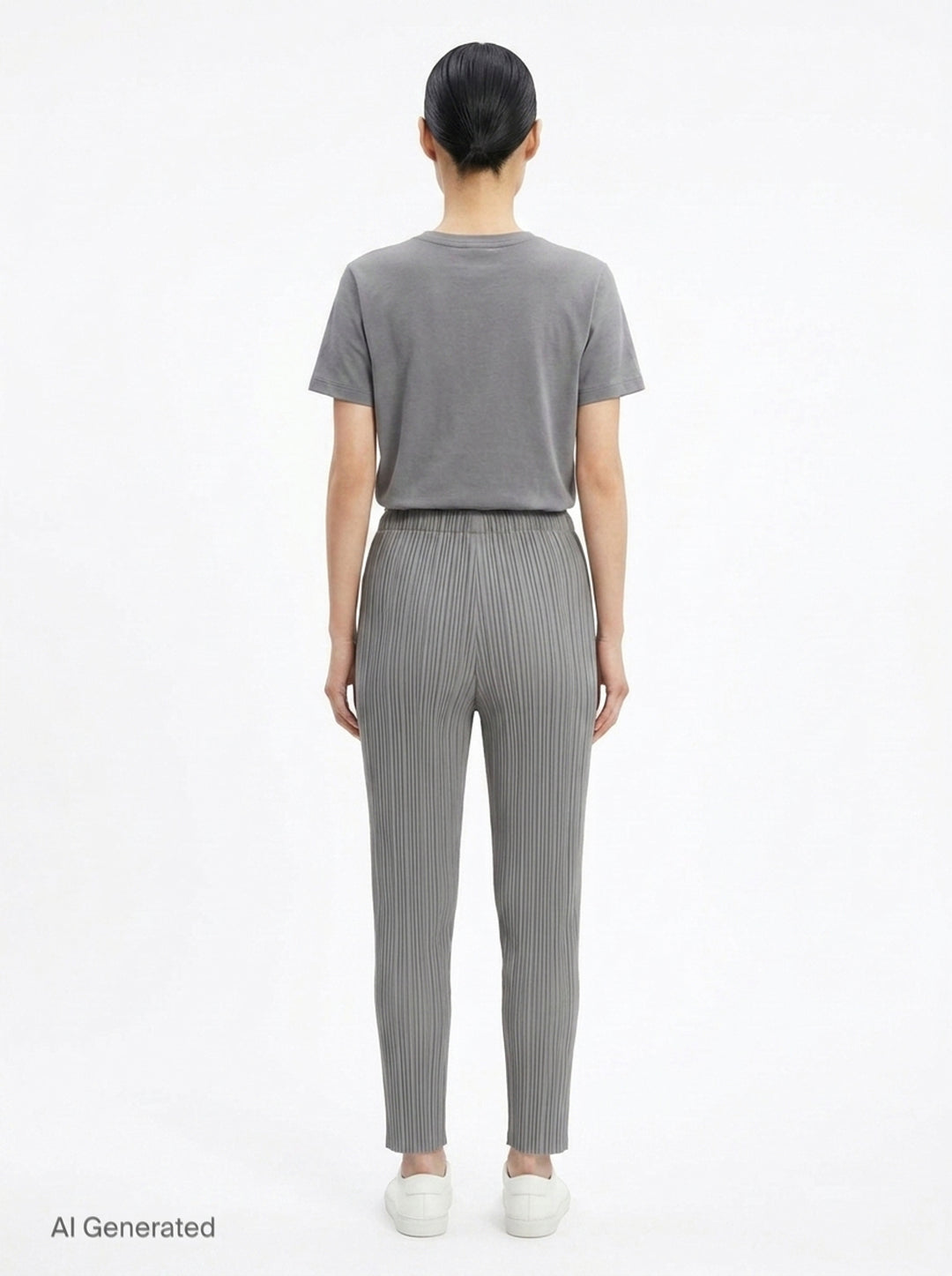 Basics Long Pleated Pants | Pleats Please Issey Miyake | Club21 - back