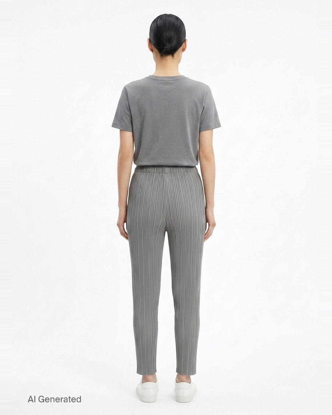 Basics Long Pleated Pants | Pleats Please Issey Miyake | Club21 - back