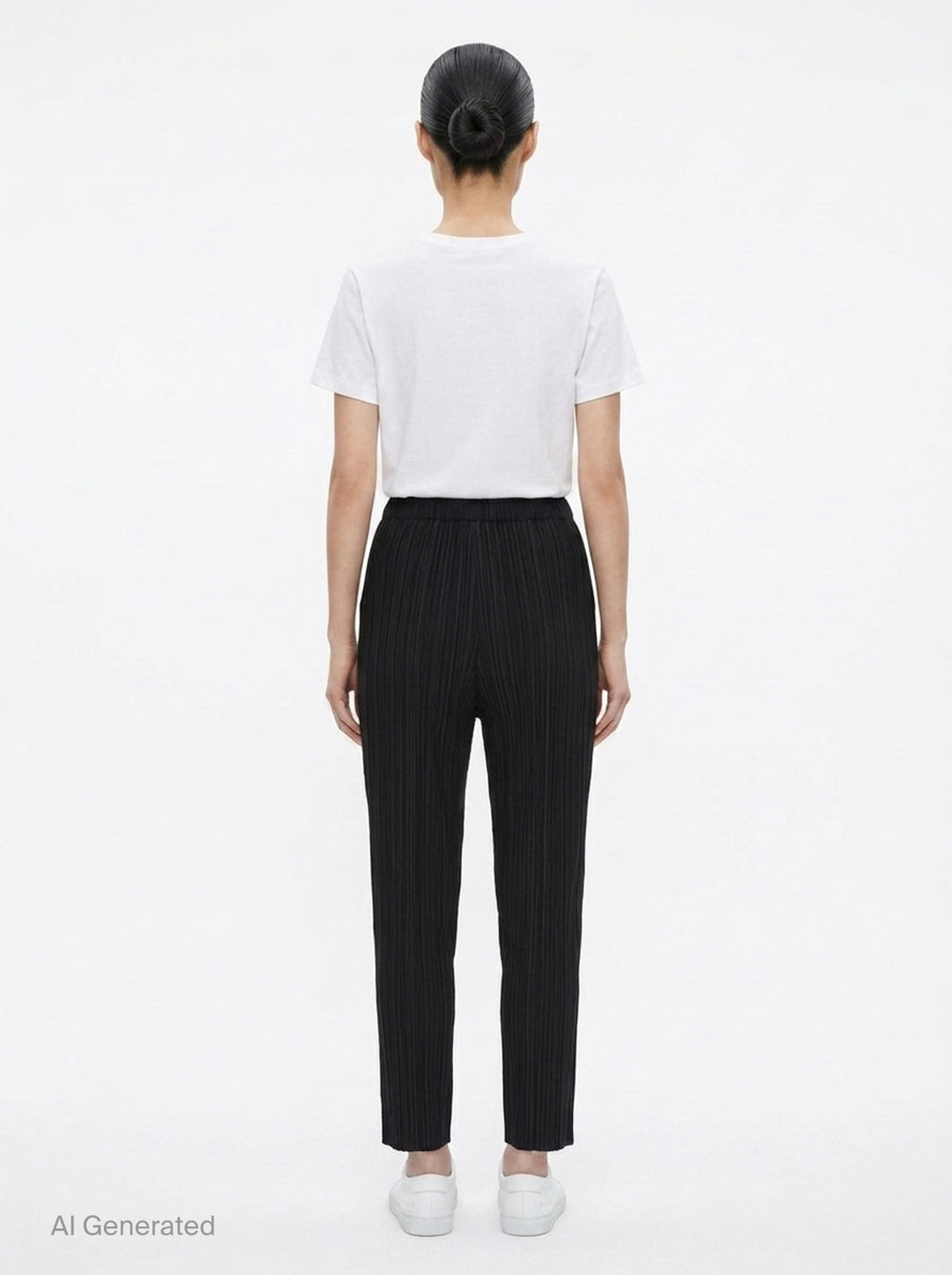 Basics Long Pleated Pants | Pleats Please Issey Miyake | Club21 - back