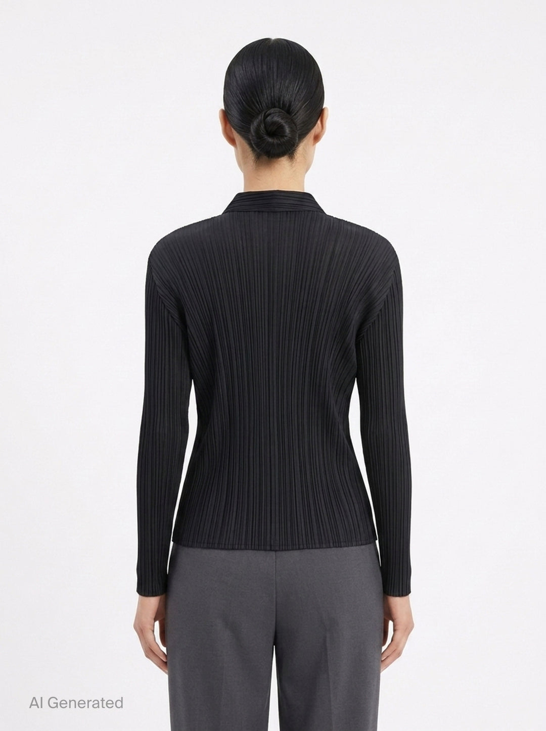 Basics Pleated Button Shirt | Pleats Please Issey Miyake | Club21 - back