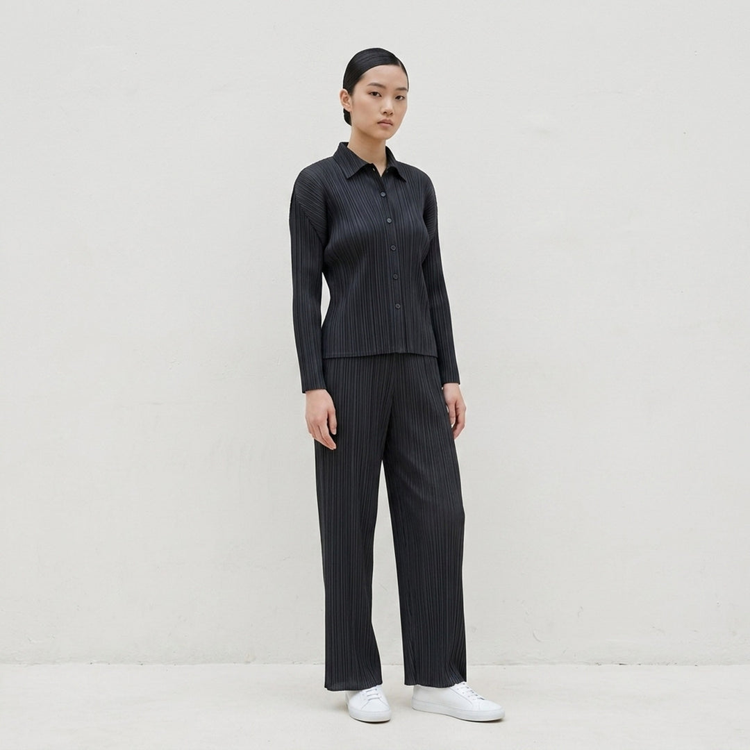 Basics Pleated Button Shirt | Pleats Please Issey Miyake | Club21 - lifestyle