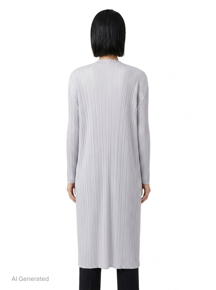 Basics Pleated Coat Dress | Pleats Please Issey Miyake | Club21 - back