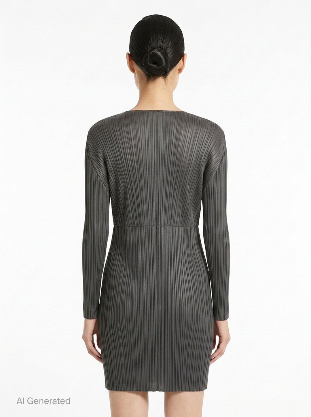 Basics Pleated Coat Dress | Pleats Please Issey Miyake | Club21 - back