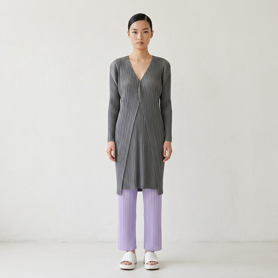 Basics Pleated Coat Dress | Pleats Please Issey Miyake | Club21 - lifestyle