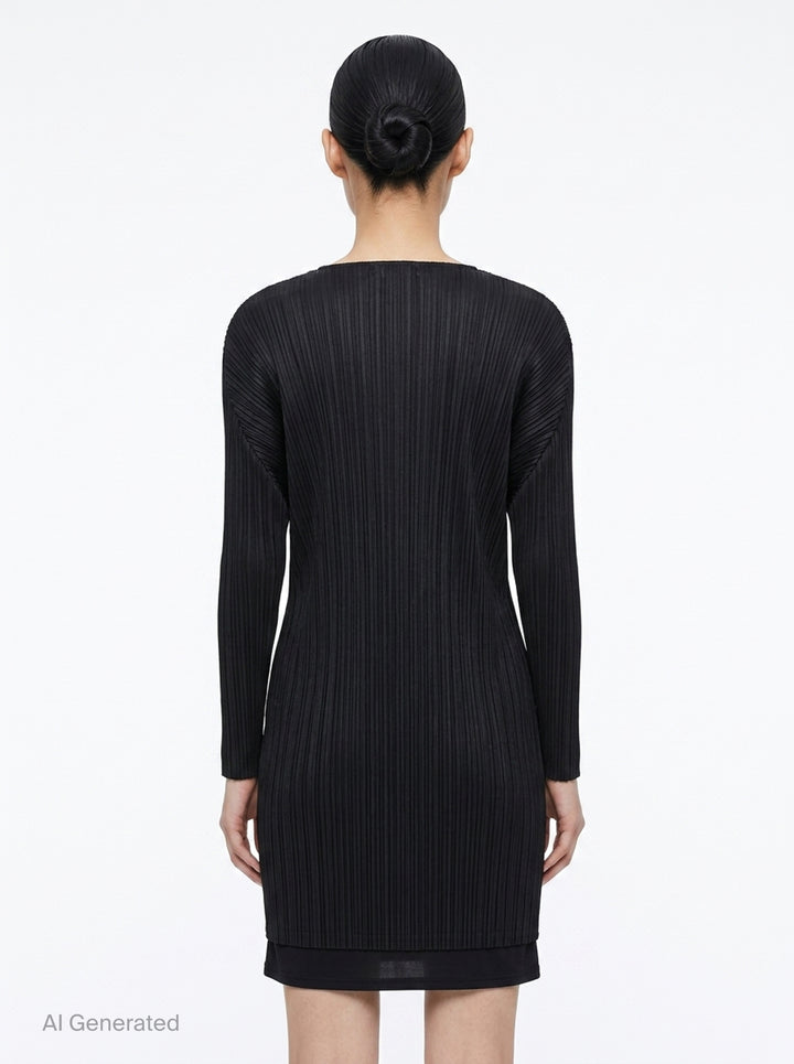 Basics Pleated Coat | Pleats Please Issey Miyake | Club21 - back