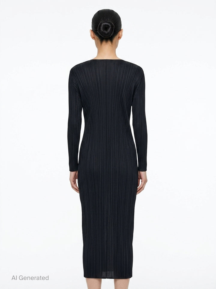 Basics Pleated Coat | Pleats Please Issey Miyake | Club21 - back
