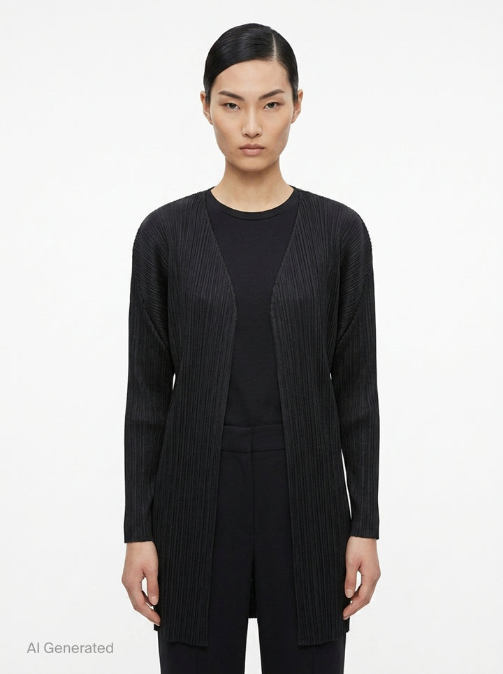 Basics Pleated Coat | Pleats Please Issey Miyake | Club21 - front