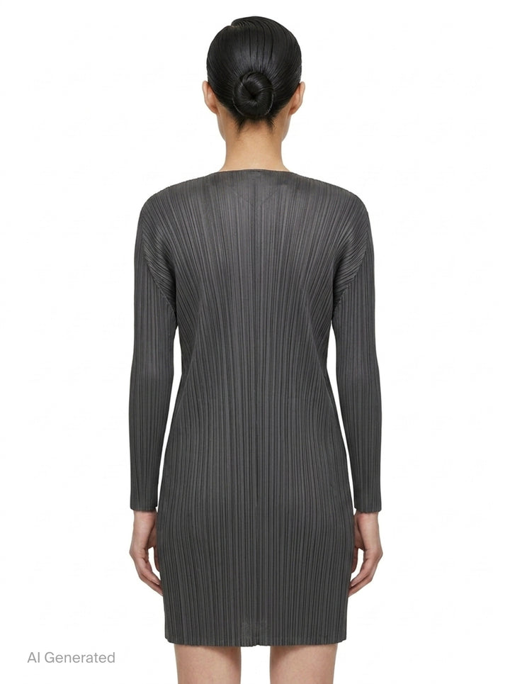 Basics Pleated Coat | Pleats Please Issey Miyake | Club21 - back