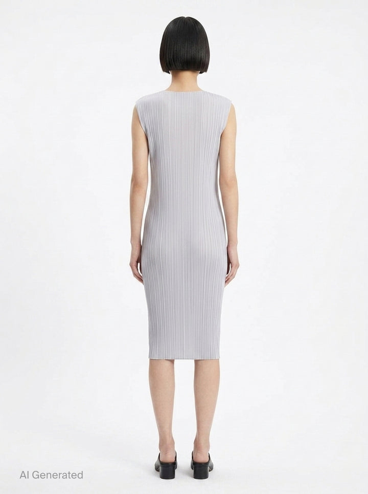 Basics Pleated Dress | Pleats Please Issey Miyake | Club21 - back