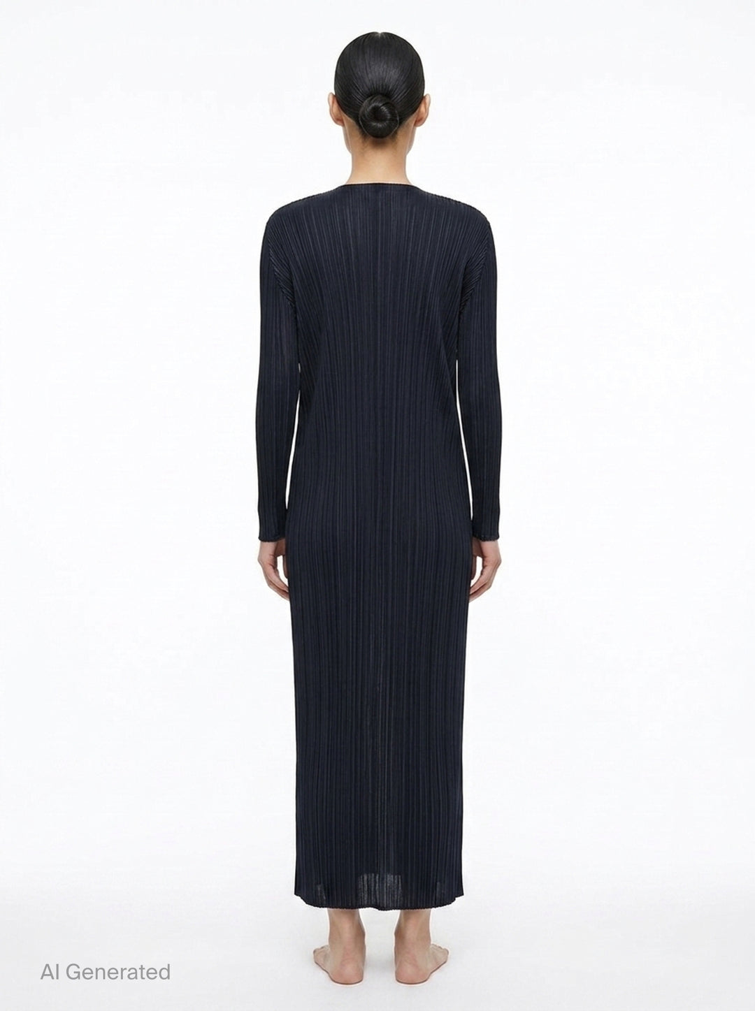 Basics Pleated Long Coat | Pleats Please Issey Miyake | Club21 - back
