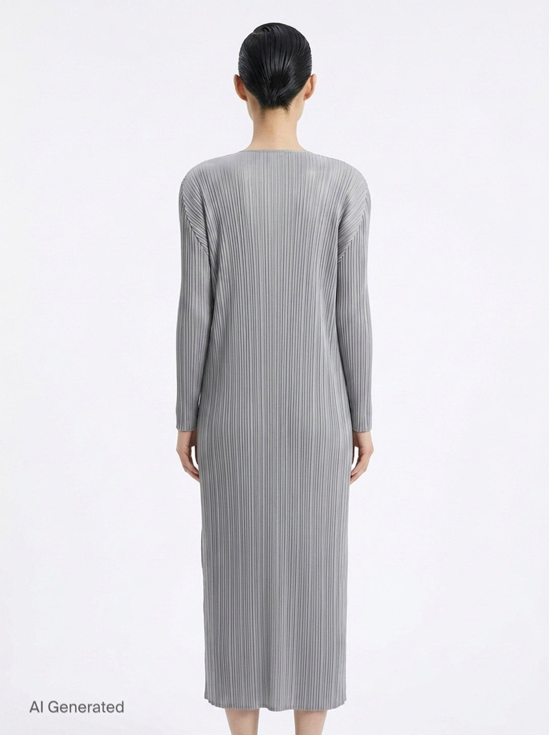 Basics Pleated Long Coat | Pleats Please Issey Miyake | Club21 - back
