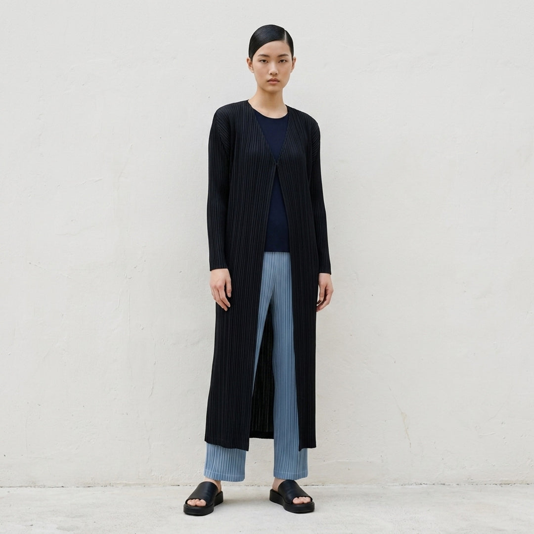 Basics Pleated Long Coat | Pleats Please Issey Miyake | Club21 - lifestyle