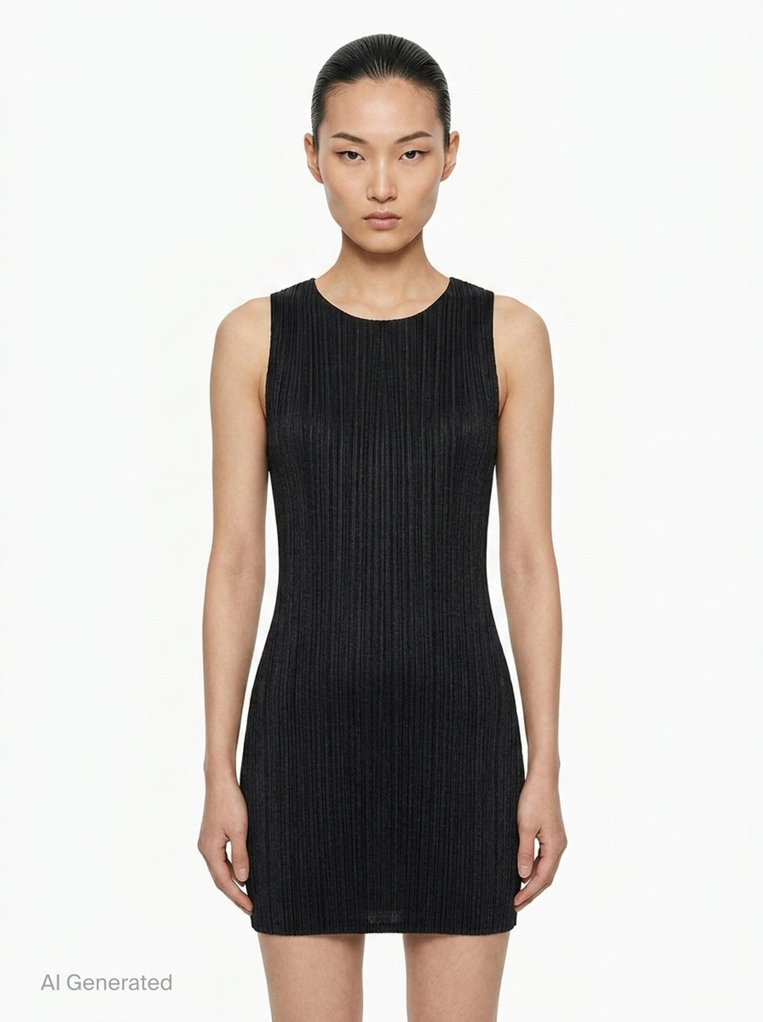 Basics Pleated Mini Dress | Pleats Please Issey Miyake | Club21 - front