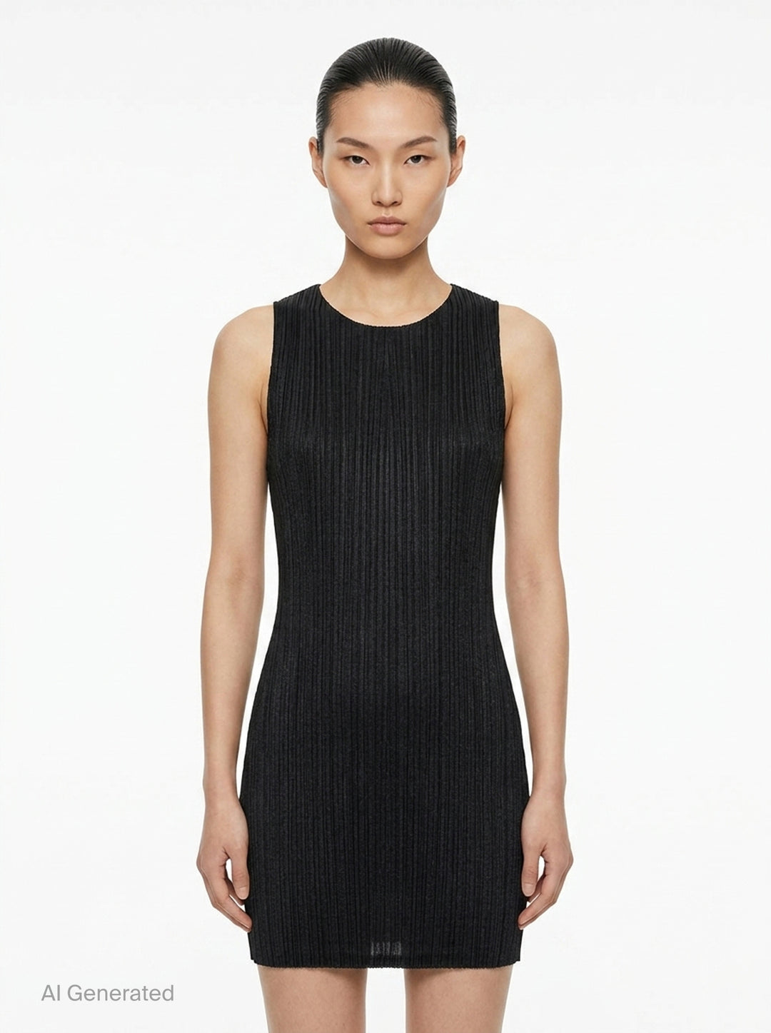 Basics Pleated Mini Dress | Pleats Please Issey Miyake | Club21 - front