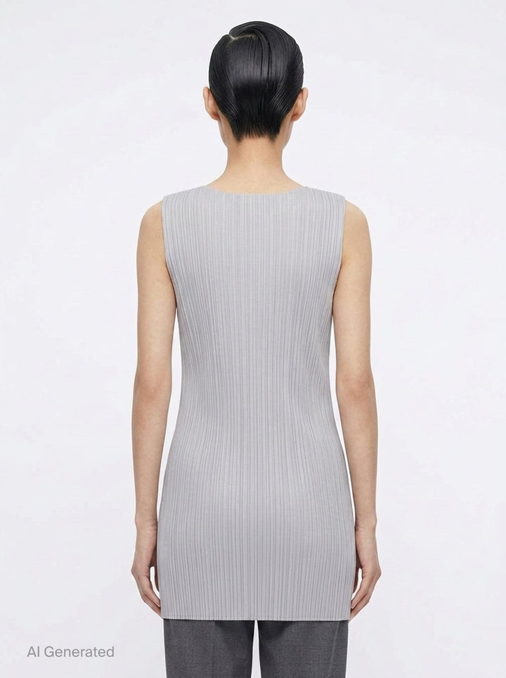 Basics Pleated Mini Dress | Pleats Please Issey Miyake | Club21 - back