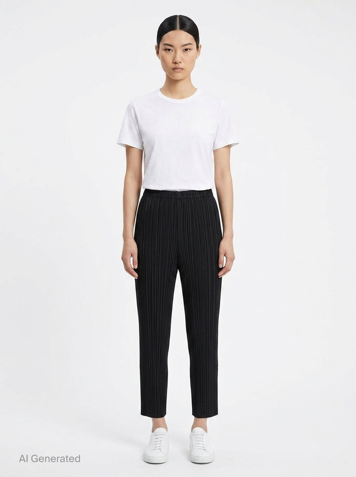Basics Pleated Pants | Pleats Please Issey Miyake | Club21 - front