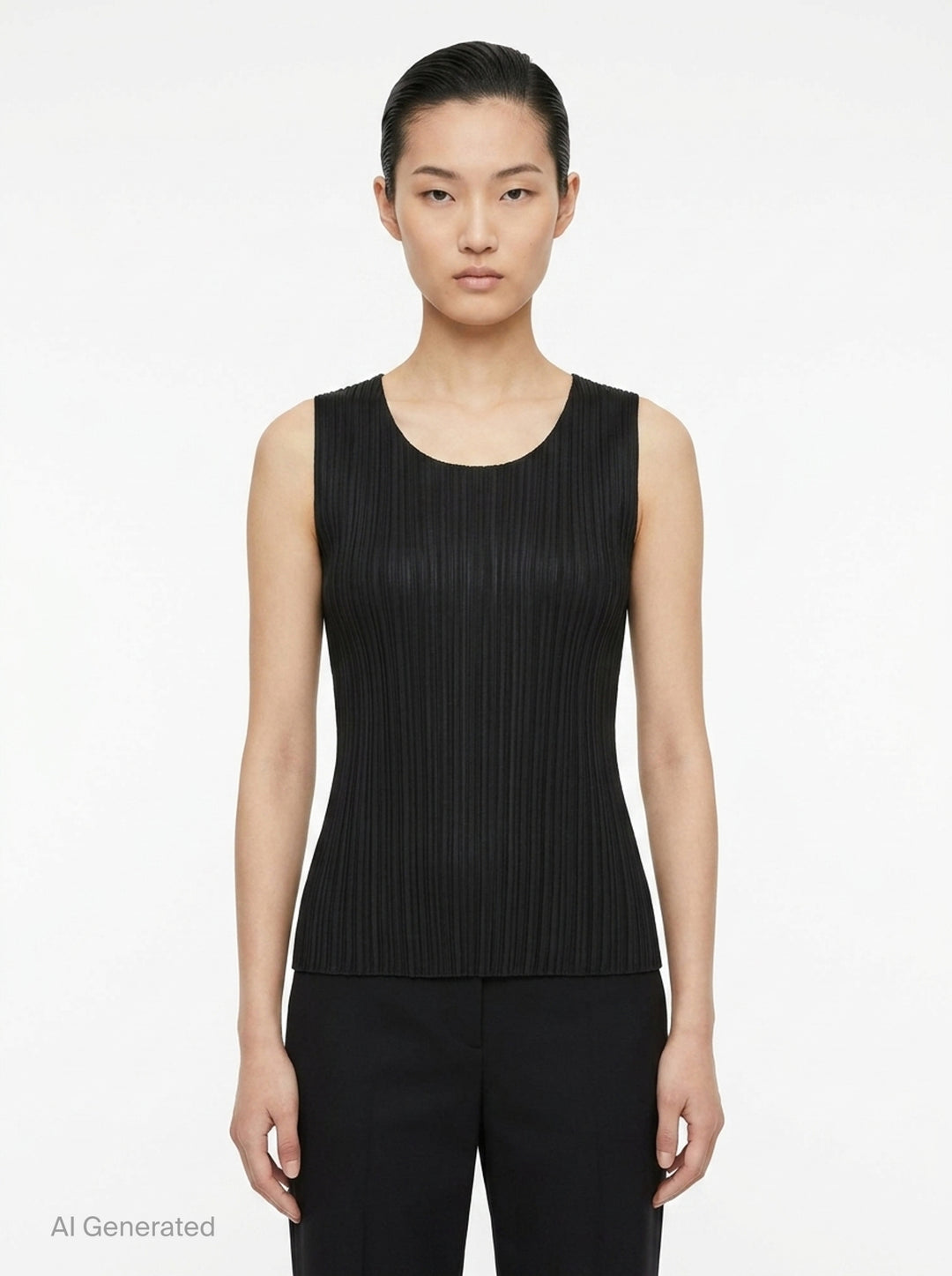 Basics Pleated Tank Top | Pleats Please Issey Miyake | Club21 - front