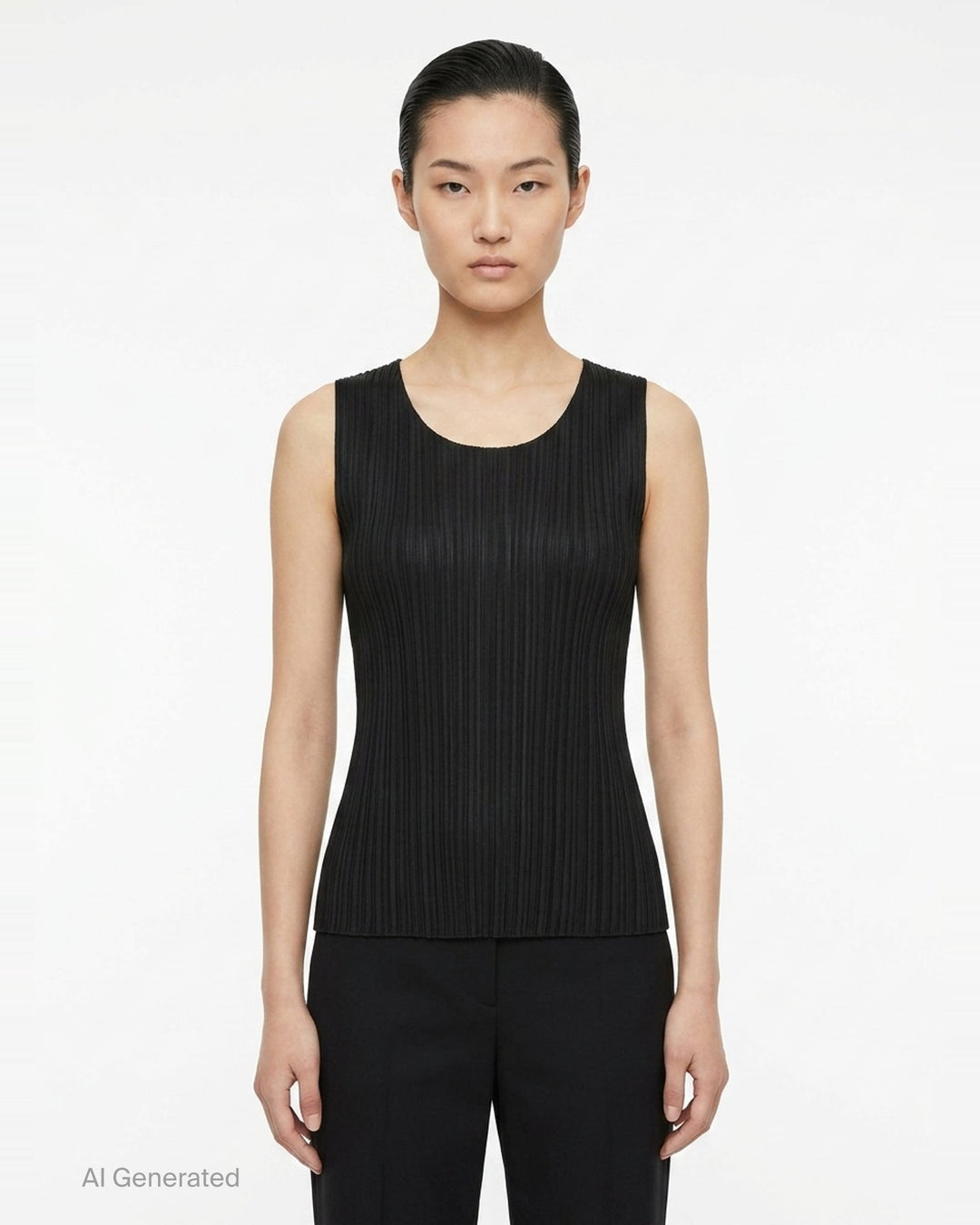 Basics Pleated Tank Top | Pleats Please Issey Miyake | Club21 - front