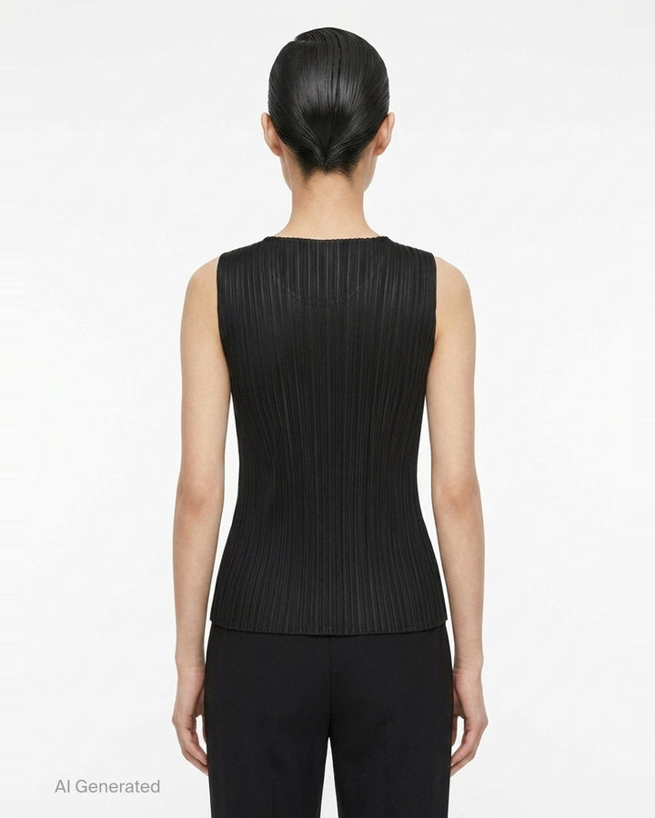 Basics Pleated Tank Top | Pleats Please Issey Miyake | Club21 - back