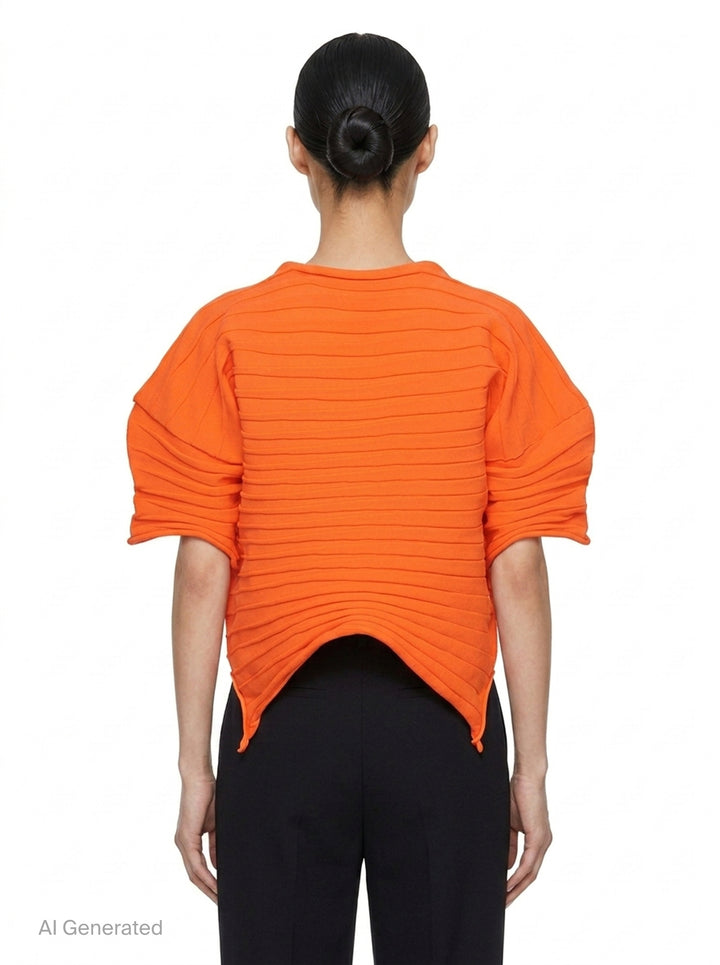 Chili Knit Shirt | Pleats Please Issey Miyake | Club21 - back