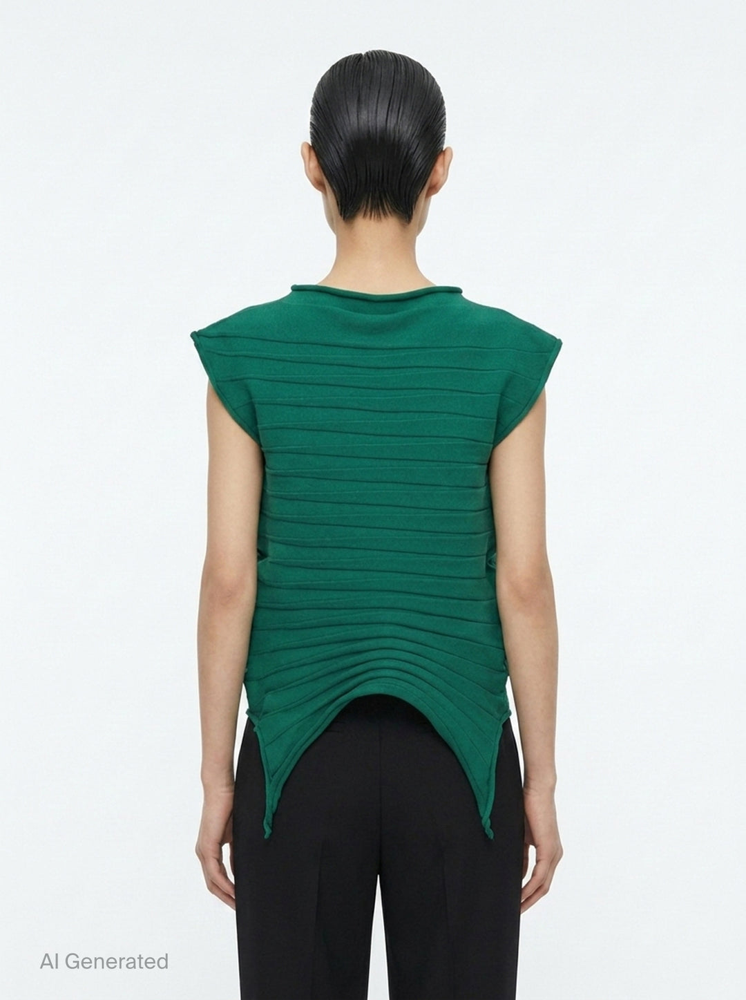 Chili Pleated Knit Top | Pleats Please Issey Miyake | Club21 - back