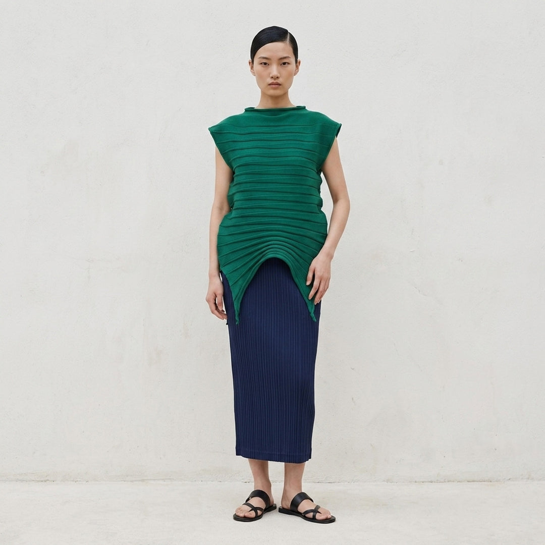 Chili Pleated Knit Top | Pleats Please Issey Miyake | Club21 - lifestyle